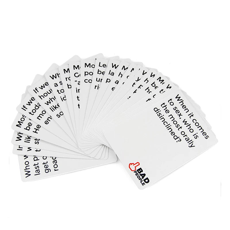 Hot Selling Bad People Party Game The Party Game You Probably Shouldn't Play And The NSFW Expansion Pack