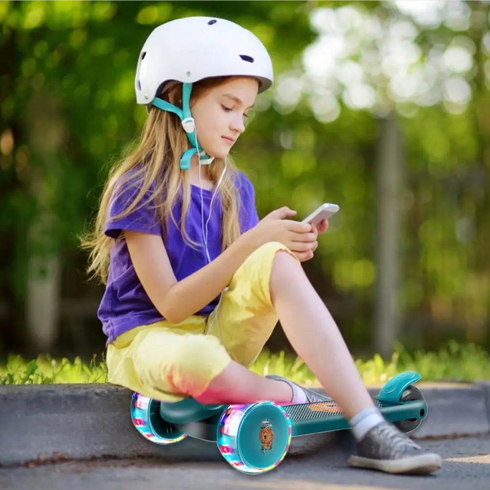 Children 3 Wheel Kick Scooter Aluminum alloy skateboard kids Adjustable Height Flashing Light Wheel Foot Scooters Toys Gifts