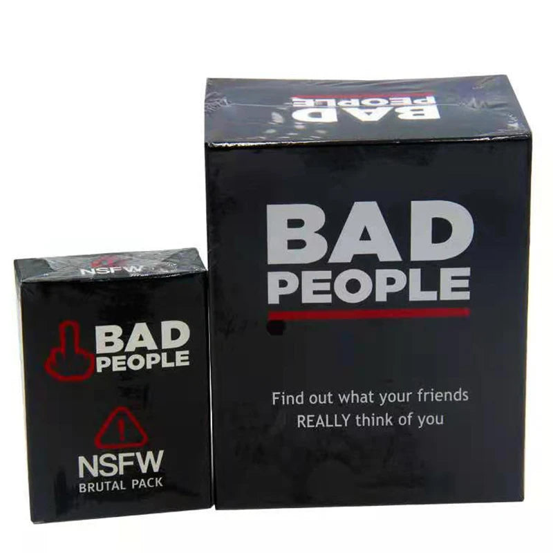 Hot Selling Bad People Party Game The Party Game You Probably Shouldn't Play And The NSFW Expansion Pack