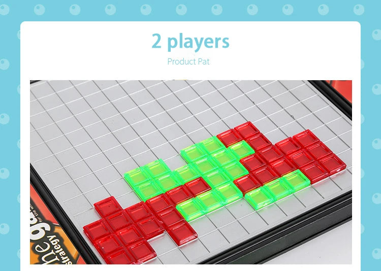 Strategy Game Blokus Board Game Educational ToysSquares Game Easy To Play For Children Series indoor games Party Gift Kid