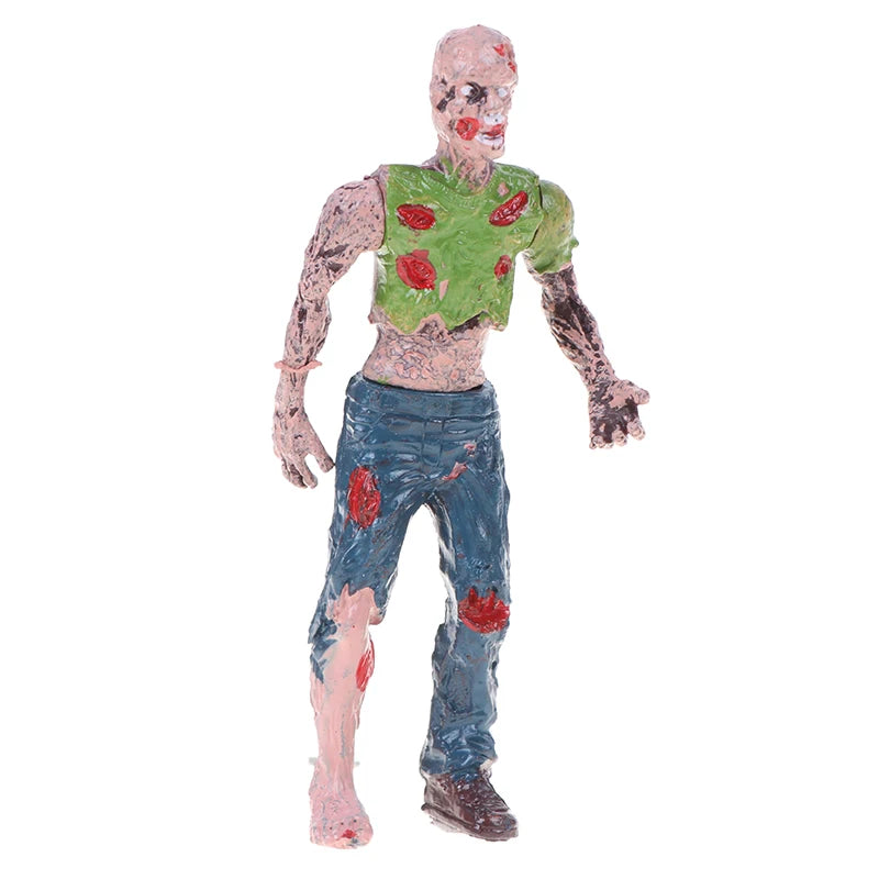 6 Pcs Walking Corpses Model Terror Zombies Kids Children Action Figure Toys Dolls Assembly Models
