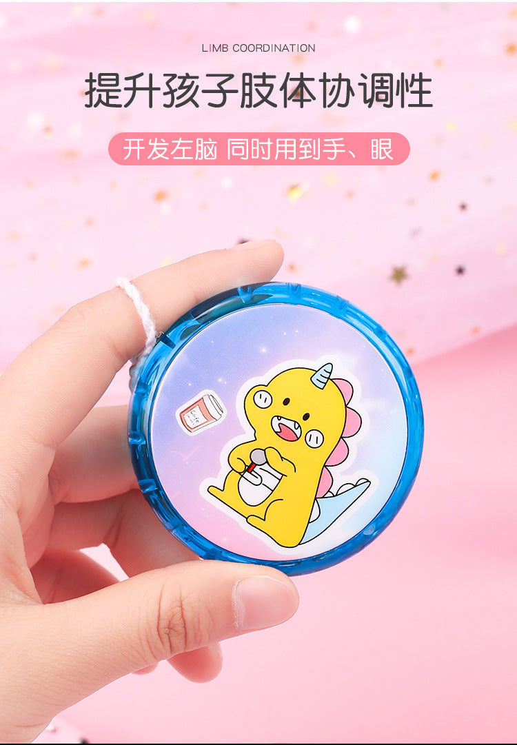Classic Funny Glowing YoYo Ball LED Flashing Yoyo Toy Children Luminous Yo-Yo Toys Kids Party Glow Entertainment Tool