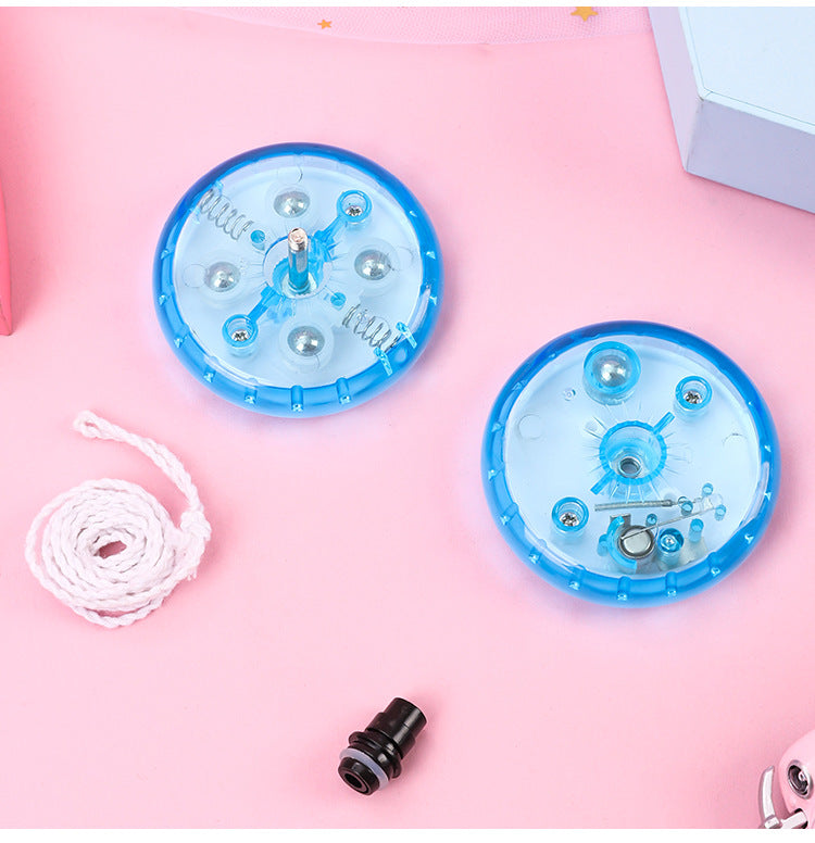Classic Funny Glowing YoYo Ball LED Flashing Yoyo Toy Children Luminous Yo-Yo Toys Kids Party Glow Entertainment Tool