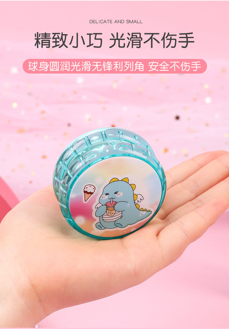 Classic Funny Glowing YoYo Ball LED Flashing Yoyo Toy Children Luminous Yo-Yo Toys Kids Party Glow Entertainment Tool