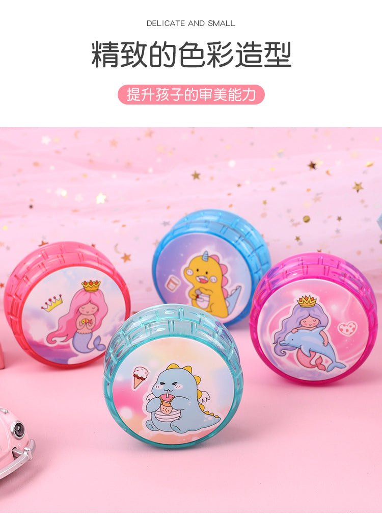 Classic Funny Glowing YoYo Ball LED Flashing Yoyo Toy Children Luminous Yo-Yo Toys Kids Party Glow Entertainment Tool