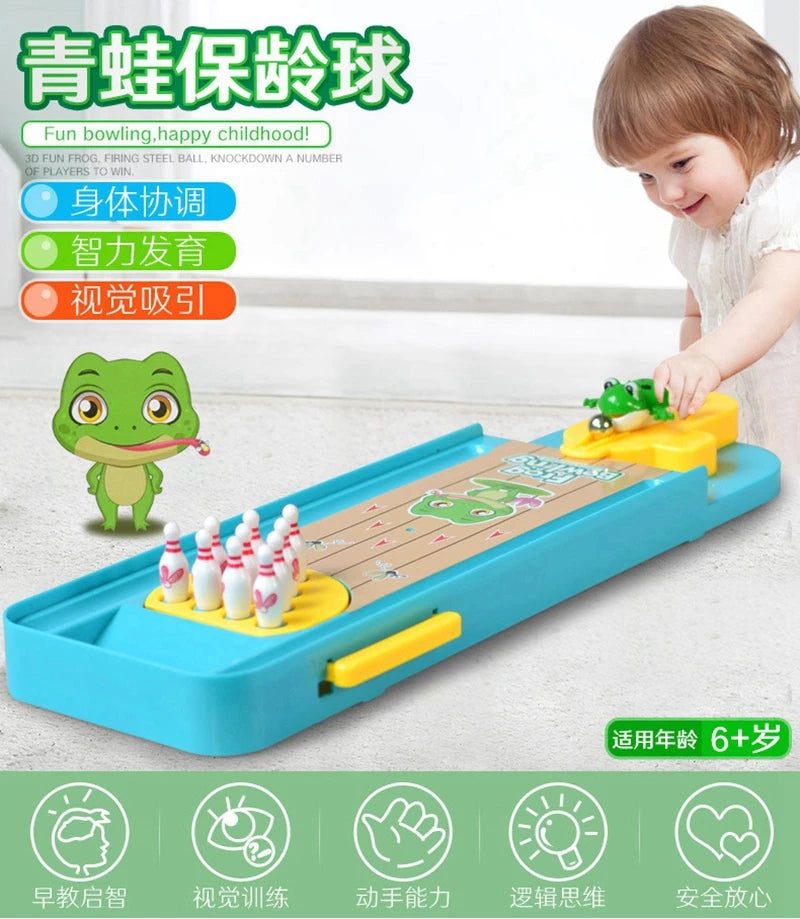 Baby Toys For Children Mini Bowling Games Parent-Child Interactive Board Game Table Tabletop Kids Toys Boys And Girls Desk Toys