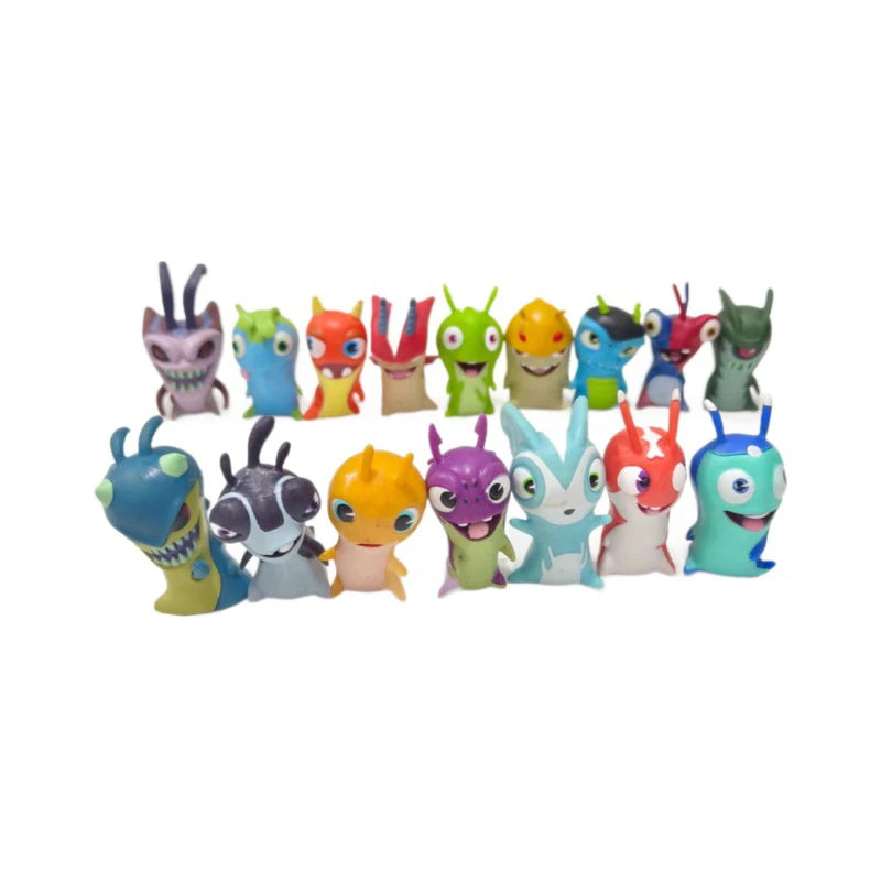 Slugterra Slugs Infurnus Burpy Goon Doc Magical Beast Monster Kawaii Cute Anime Figure Model Collection Toy Gift for Kid Adult