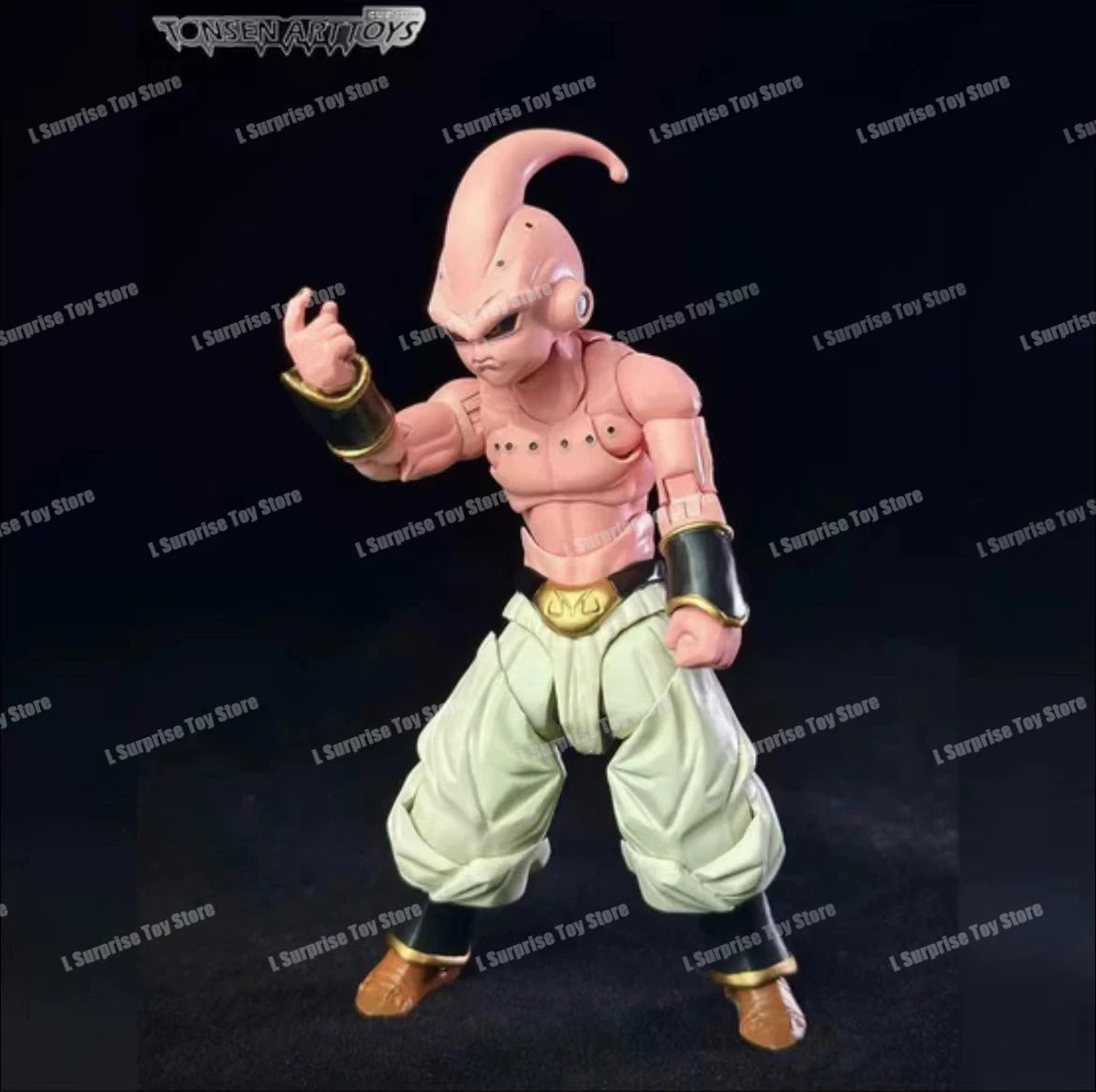 Tonsenarttoys Dragon Ball SHF Adolescent Malevolence Majin Buu Boo Kid Tonsen Arttoys Anime Action Figures Model Collector Toys