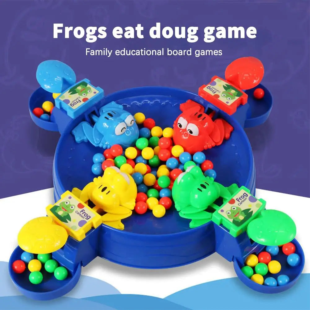 Children's Early Frog Eat Beans Indoor Parent-child Interact Stimulus Battle Educational Board Game Amusement Toy Fangle Indoor