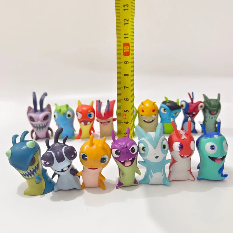 Slugterra Slugs Infurnus Burpy Goon Doc Magical Beast Monster Kawaii Cute Anime Figure Model Collection Toy Gift for Kid Adult