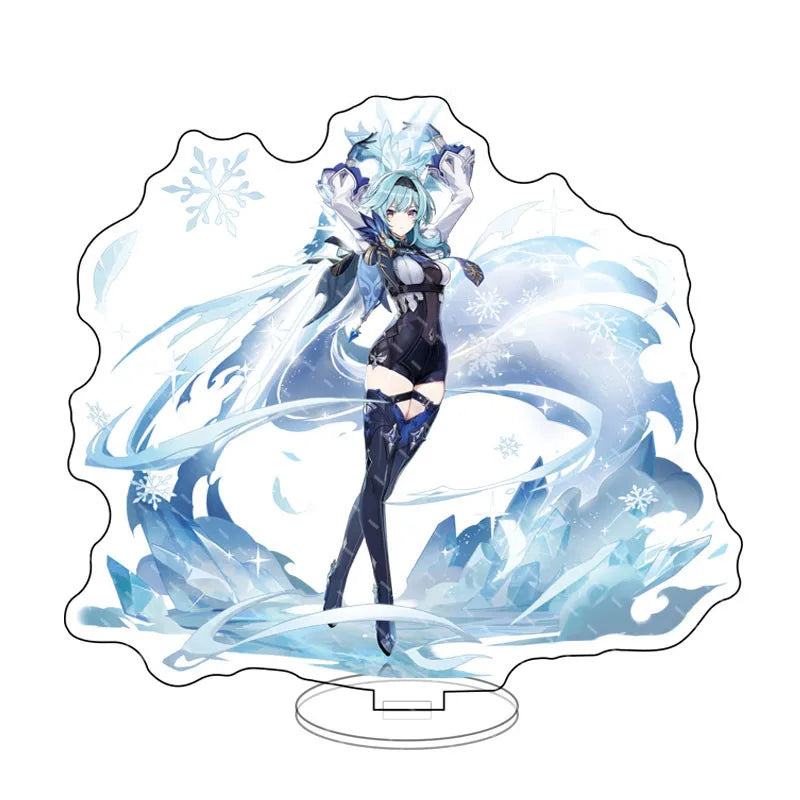 Impact anime Acrylic Stand Figure Game Toys Room Decoration Wanderer Raiden Shogun Tartaglia Zhongli Fan Kids Gifts