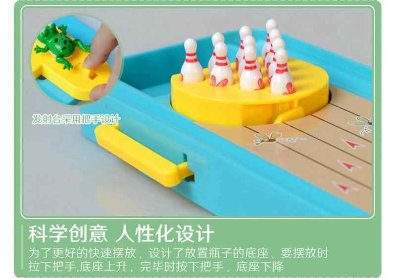 Baby Toys For Children Mini Bowling Games Parent-Child Interactive Board Game Table Tabletop Kids Toys Boys And Girls Desk Toys