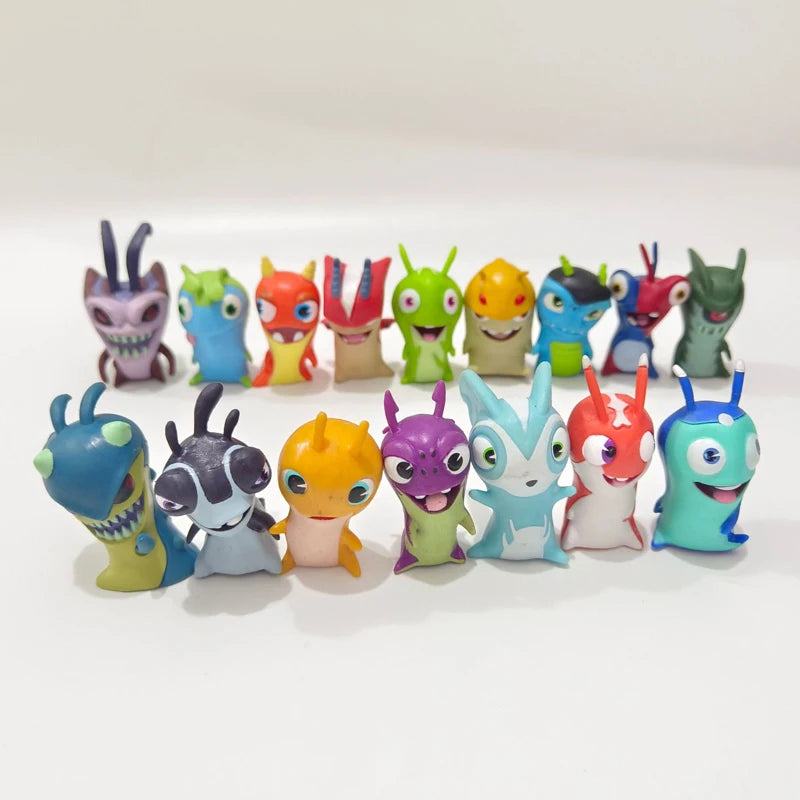 Slugterra Slugs Infurnus Burpy Goon Doc Magical Beast Monster Kawaii Cute Anime Figure Model Collection Toy Gift for Kid Adult