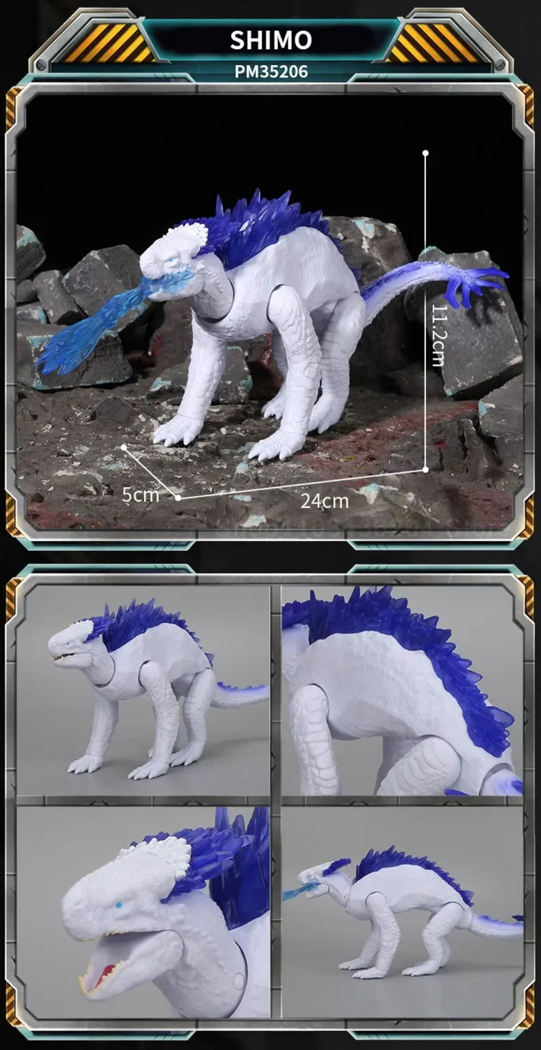 Godzilla Model VS Kong New Empire 2024 Skar King Shimo Titanus Doug Joints Movable Action Figures Collectible Kids Birthday Gift