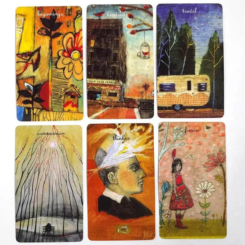 70pcs Story Cards For Fate Divination English Tarot Cards Oracle Cards Fortune Telling Board Game Party Entertainment Card Game