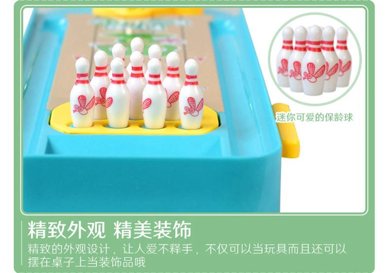 Baby Toys For Children Mini Bowling Games Parent-Child Interactive Board Game Table Tabletop Kids Toys Boys And Girls Desk Toys