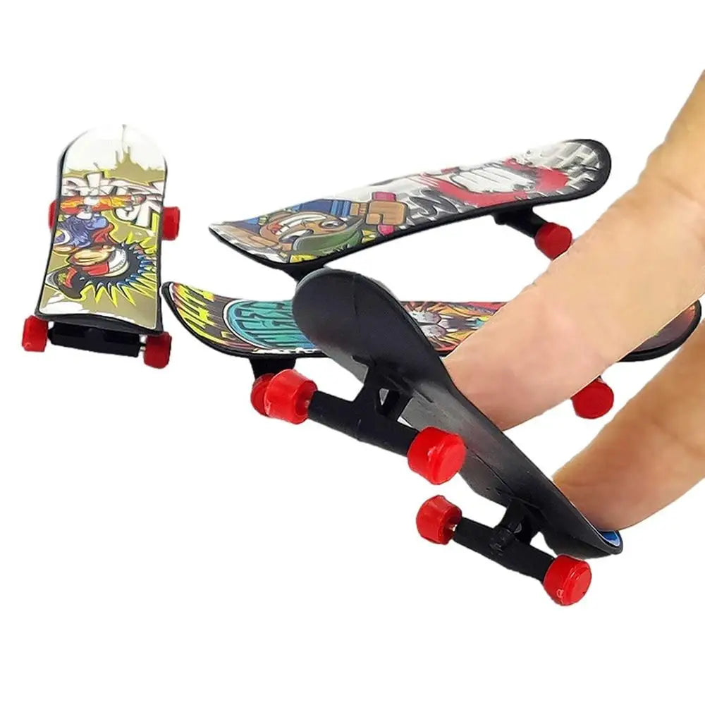 9.5cm Fingerboard Fingerboard Set Finger Scooter Finger Skate Board Maple Wood Professional Mini Skateboard Kid Toys for Boys