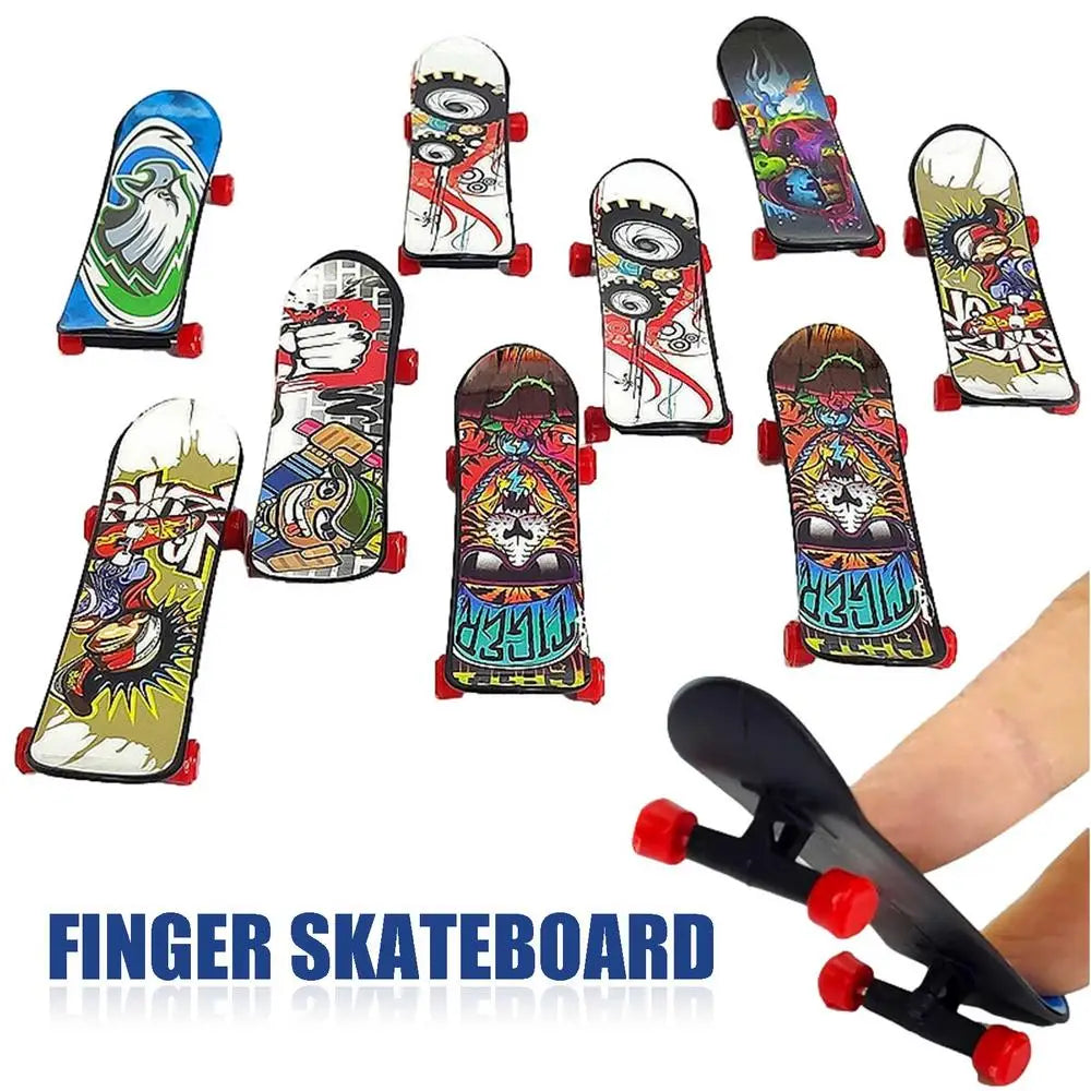 9.5cm Fingerboard Fingerboard Set Finger Scooter Finger Skate Board Maple Wood Professional Mini Skateboard Kid Toys for Boys