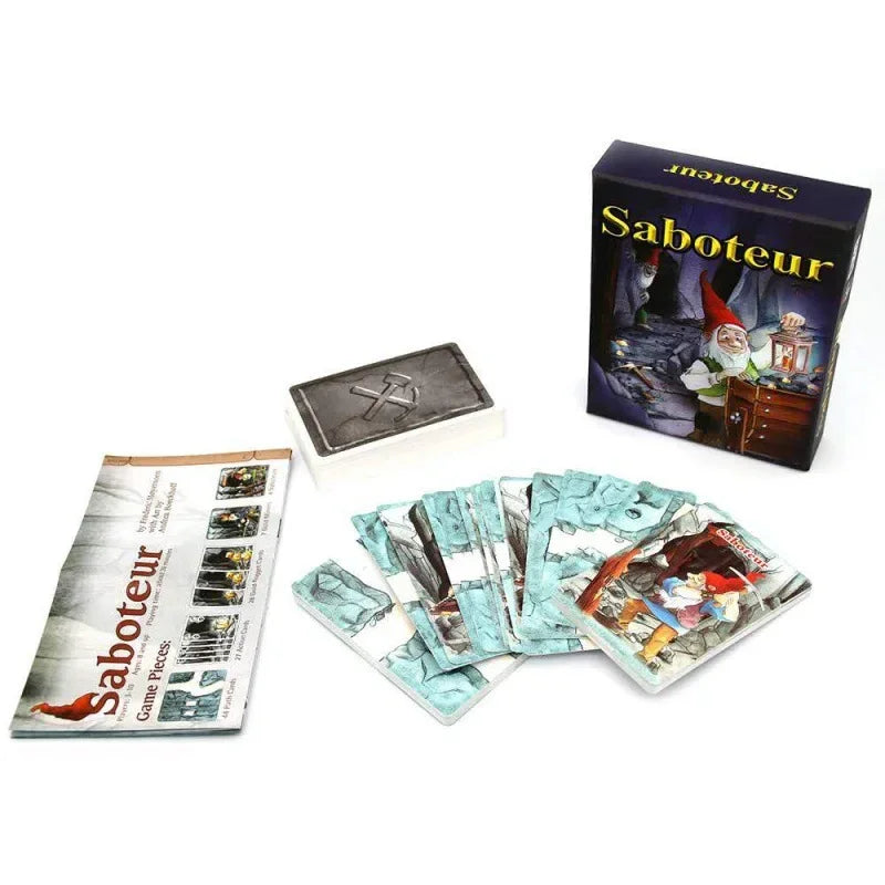 Saboteur Board Game Cards Funny English Board Card Games for Families Party Dwarf Gold Mine Digging Miner Board Game