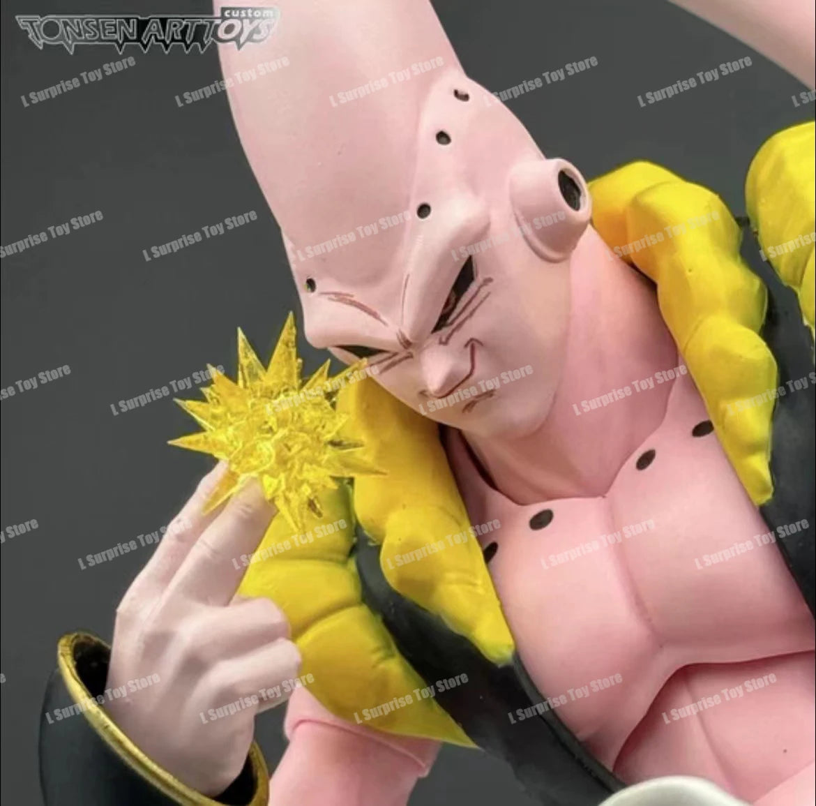Tonsenarttoys Dragon Ball SHF Adolescent Malevolence Majin Buu Boo Kid Tonsen Arttoys Anime Action Figures Model Collector Toys