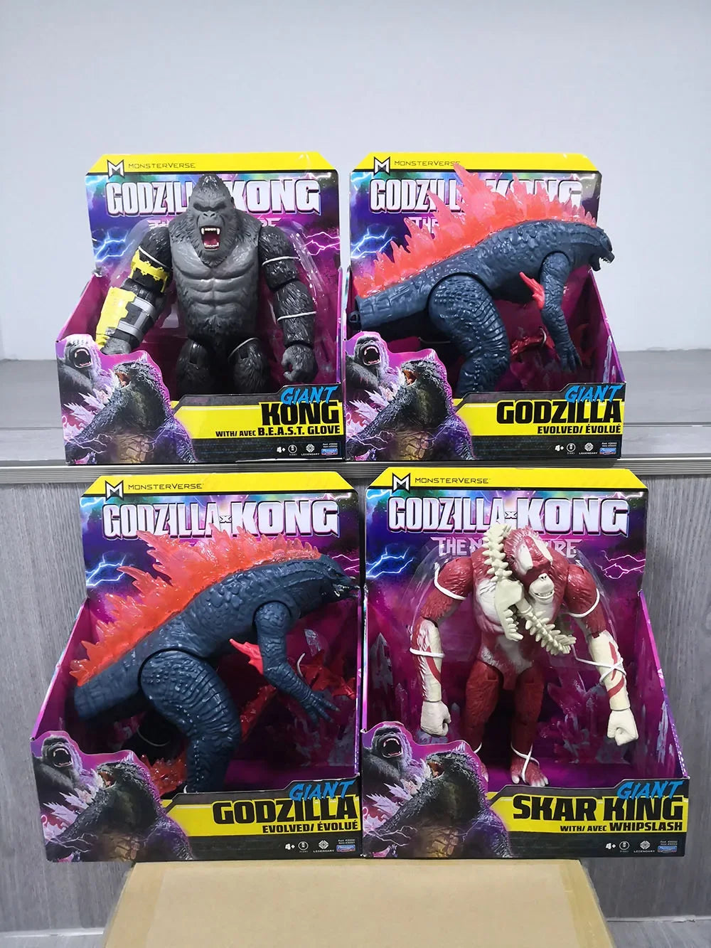 Godzilla Model VS Kong New Empire 2024 Skar King Shimo Titanus Doug Joints Movable Action Figures Collectible Kids Birthday Gift