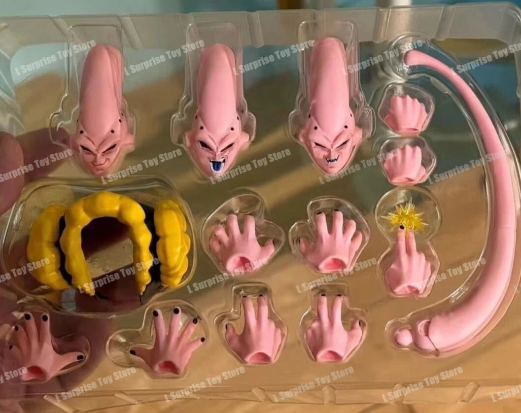 Tonsenarttoys Dragon Ball SHF Adolescent Malevolence Majin Buu Boo Kid Tonsen Arttoys Anime Action Figures Model Collector Toys