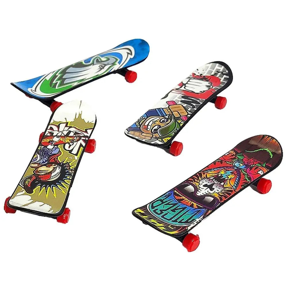9.5cm Fingerboard Fingerboard Set Finger Scooter Finger Skate Board Maple Wood Professional Mini Skateboard Kid Toys for Boys