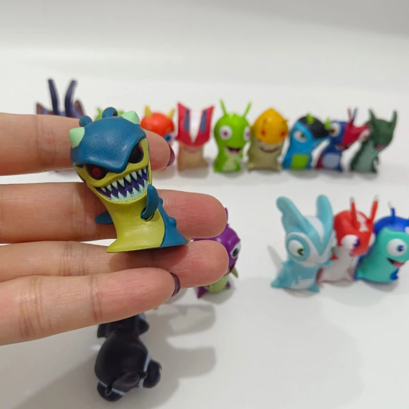 Slugterra Slugs Infurnus Burpy Goon Doc Magical Beast Monster Kawaii Cute Anime Figure Model Collection Toy Gift for Kid Adult