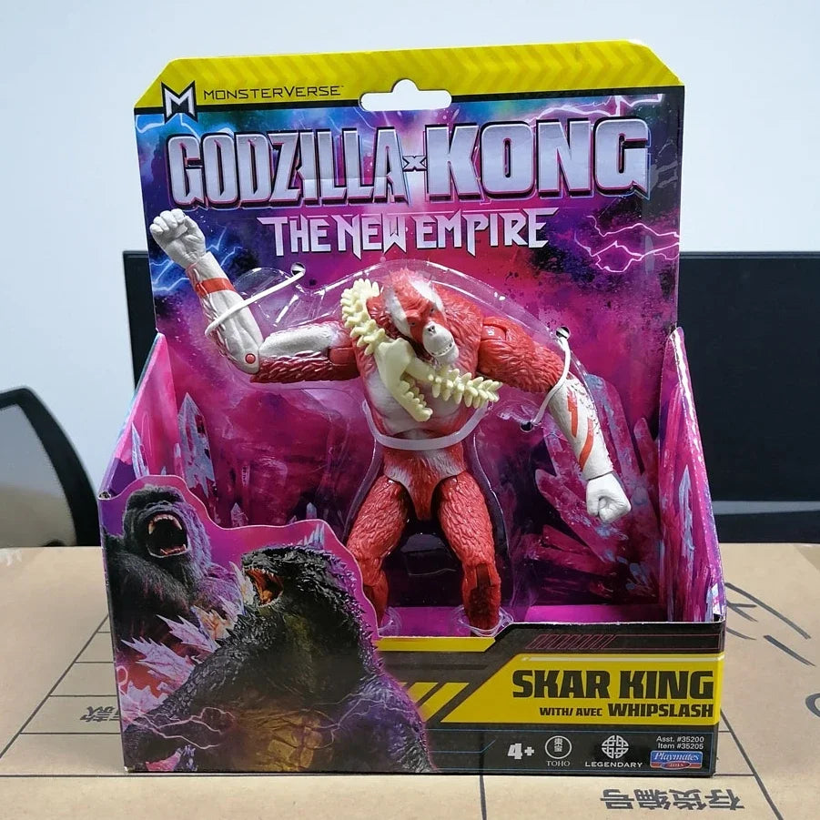 Godzilla Model VS Kong New Empire 2024 Skar King Shimo Titanus Doug Joints Movable Action Figures Collectible Kids Birthday Gift
