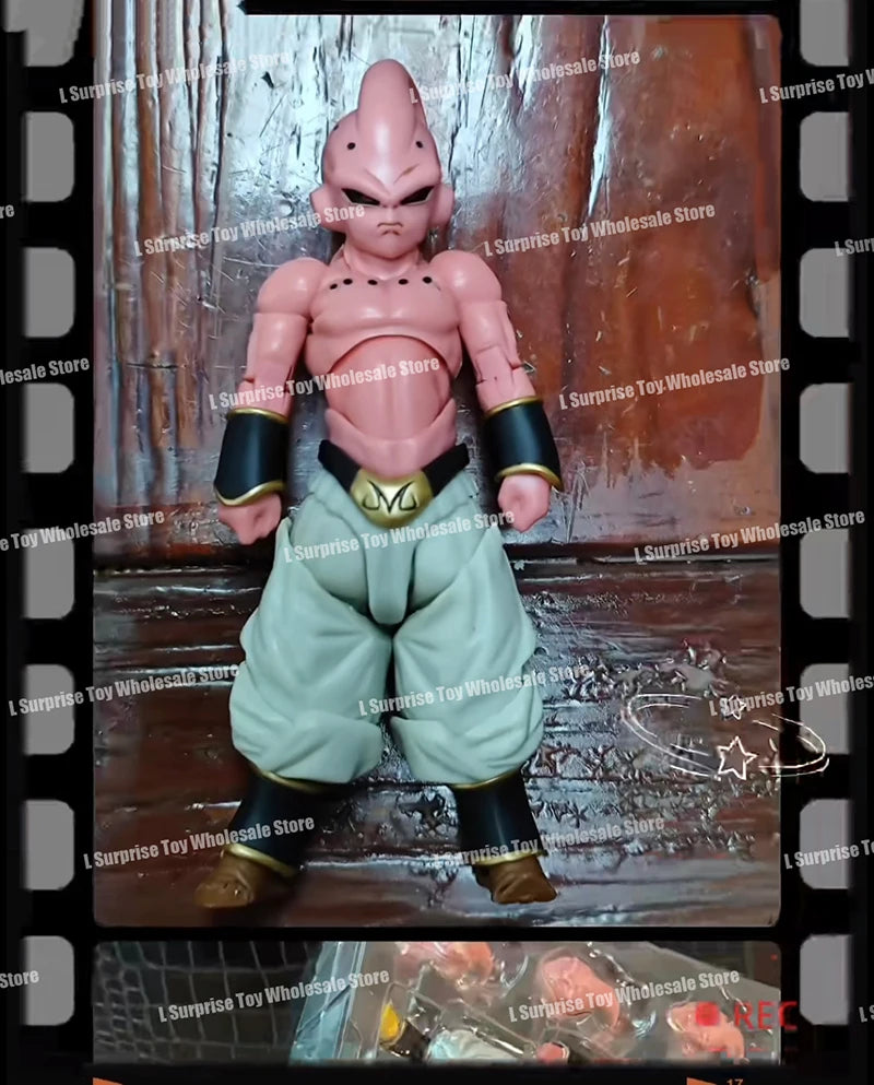 Tonsenarttoys Dragon Ball SHF Adolescent Malevolence Majin Buu Boo Kid Tonsen Arttoys Anime Action Figures Model Collector Toys