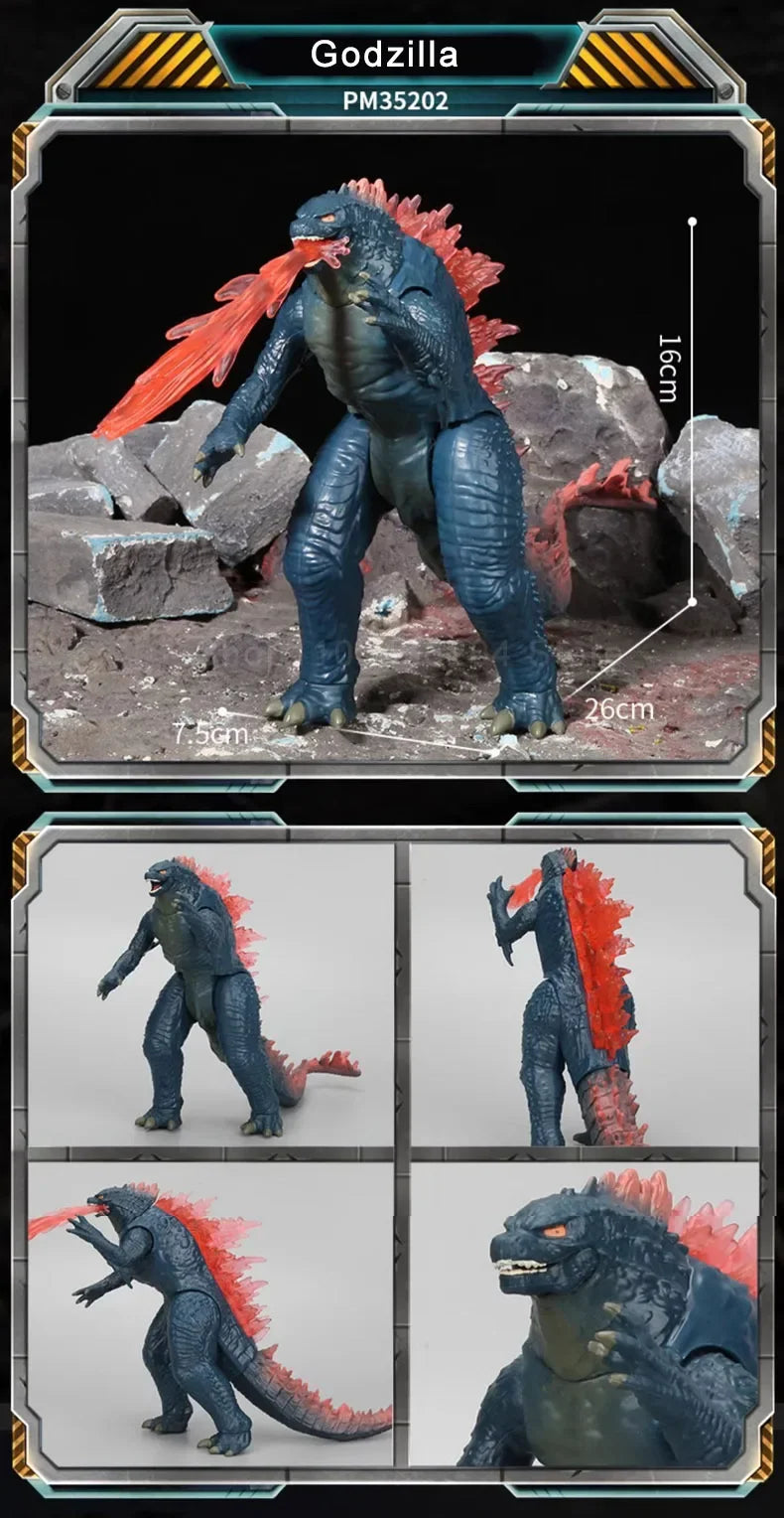 Godzilla Model VS Kong New Empire 2024 Skar King Shimo Titanus Doug Joints Movable Action Figures Collectible Kids Birthday Gift