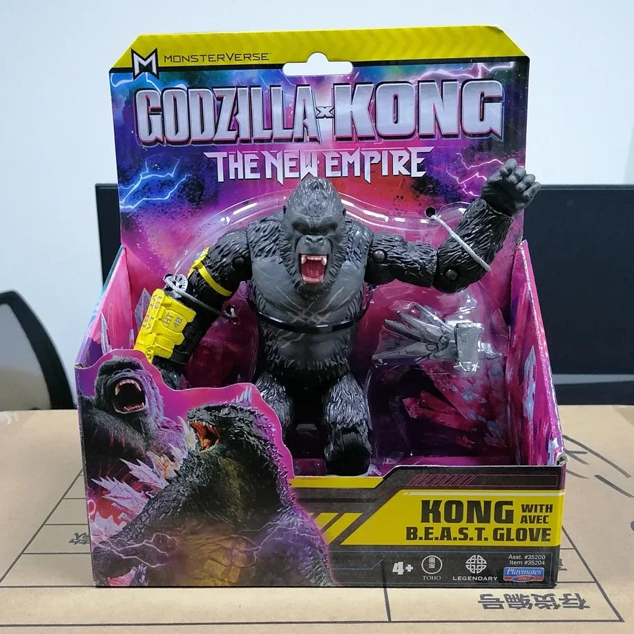 Godzilla Model VS Kong New Empire 2024 Skar King Shimo Titanus Doug Joints Movable Action Figures Collectible Kids Birthday Gift
