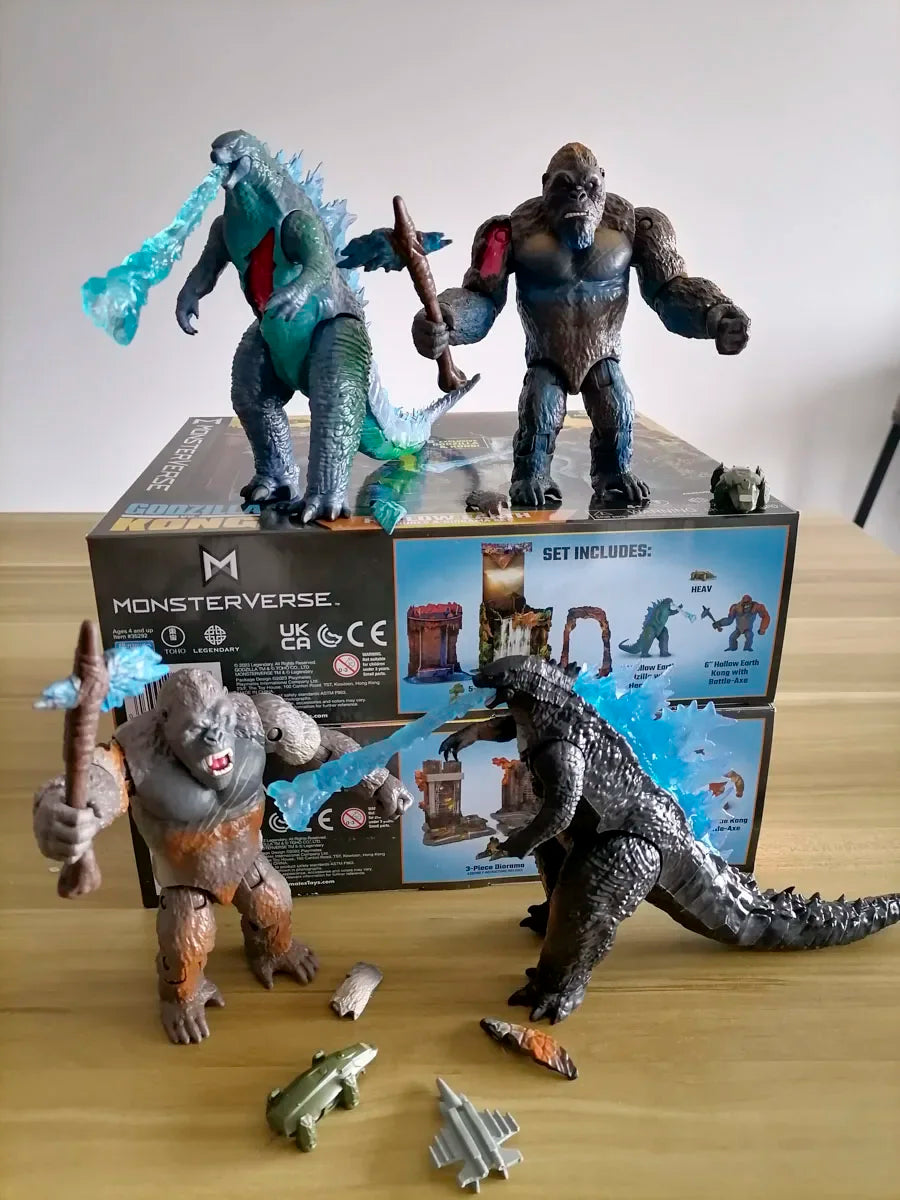 Godzilla Model VS Kong New Empire 2024 Skar King Shimo Titanus Doug Joints Movable Action Figures Collectible Kids Birthday Gift