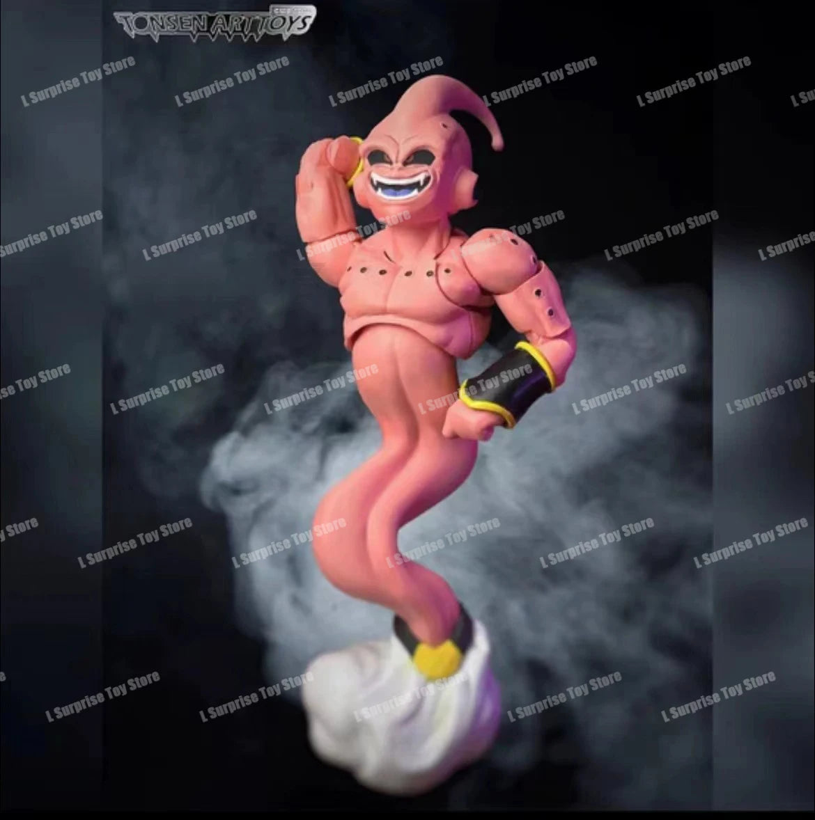 Tonsenarttoys Dragon Ball SHF Adolescent Malevolence Majin Buu Boo Kid Tonsen Arttoys Anime Action Figures Model Collector Toys