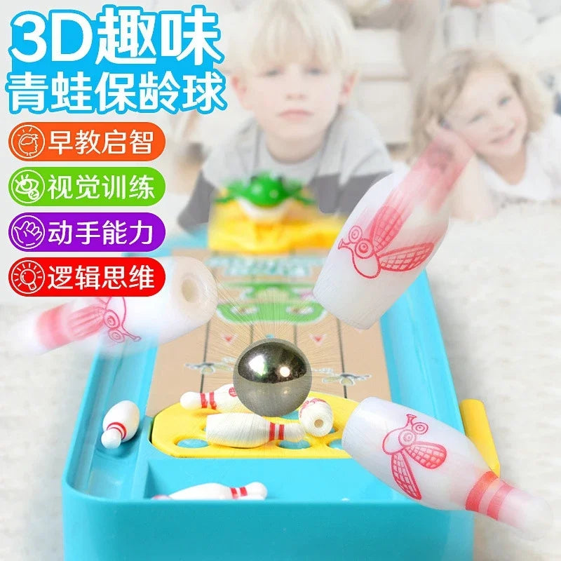 Baby Toys For Children Mini Bowling Games Parent-Child Interactive Board Game Table Tabletop Kids Toys Boys And Girls Desk Toys