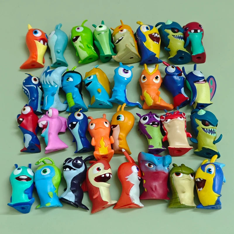 Slugterra Slugs Infurnus Burpy Goon Doc Magical Beast Monster Kawaii Cute Anime Figure Model Collection Toy Gift for Kid Adult
