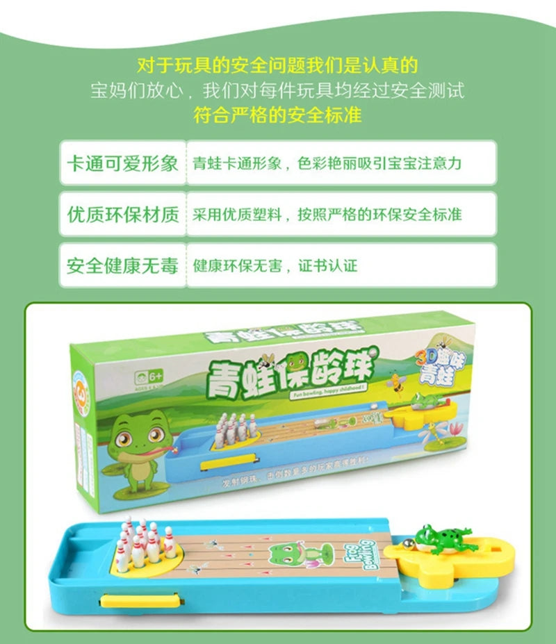 Baby Toys For Children Mini Bowling Games Parent-Child Interactive Board Game Table Tabletop Kids Toys Boys And Girls Desk Toys