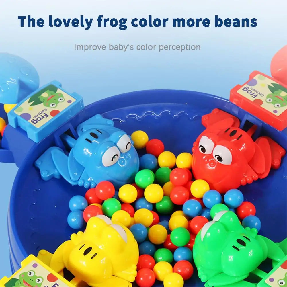 Children's Early Frog Eat Beans Indoor Parent-child Interact Stimulus Battle Educational Board Game Amusement Toy Fangle Indoor