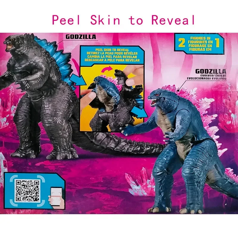 Godzilla Model VS Kong New Empire 2024 Skar King Shimo Titanus Doug Joints Movable Action Figures Collectible Kids Birthday Gift