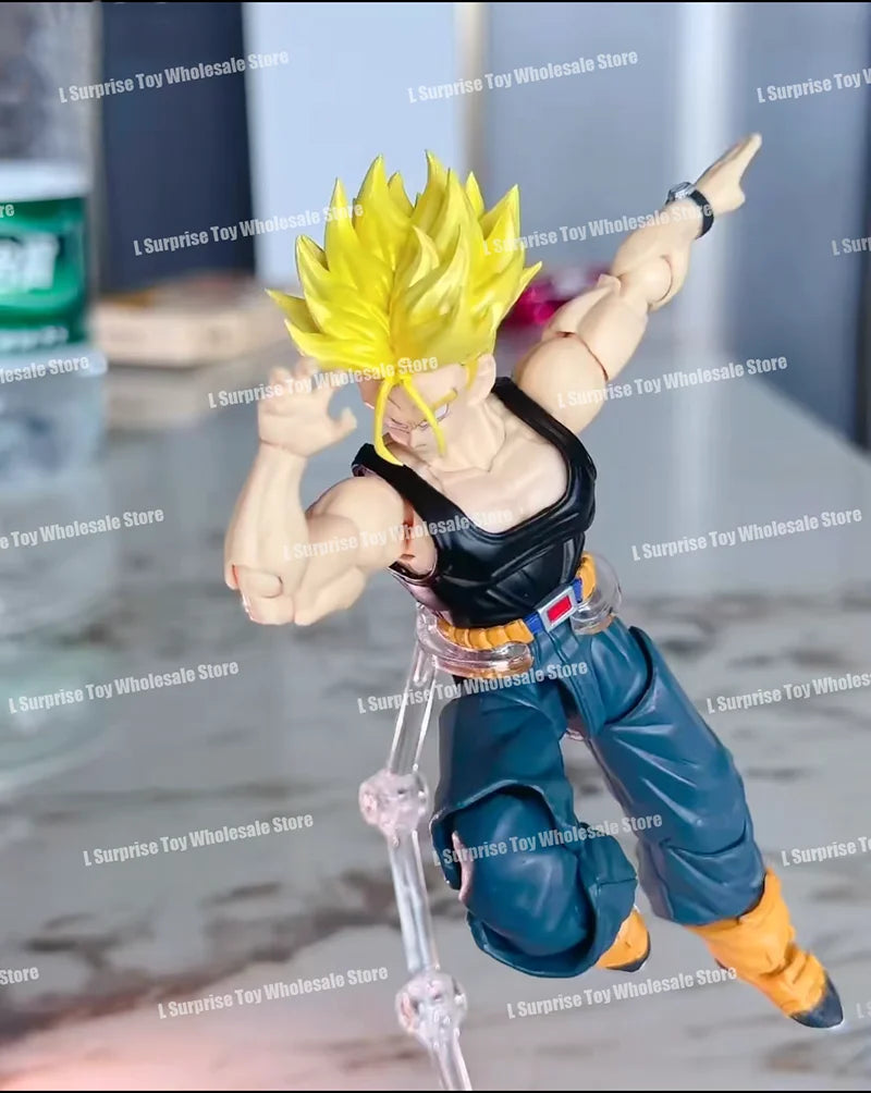 Tonsenarttoys Dragon Ball SHF Trunks Super Saiyan SSJ SSJ2 05A 05B Tonsen Arttoys Custom Accessories Anime Action Figures Toys