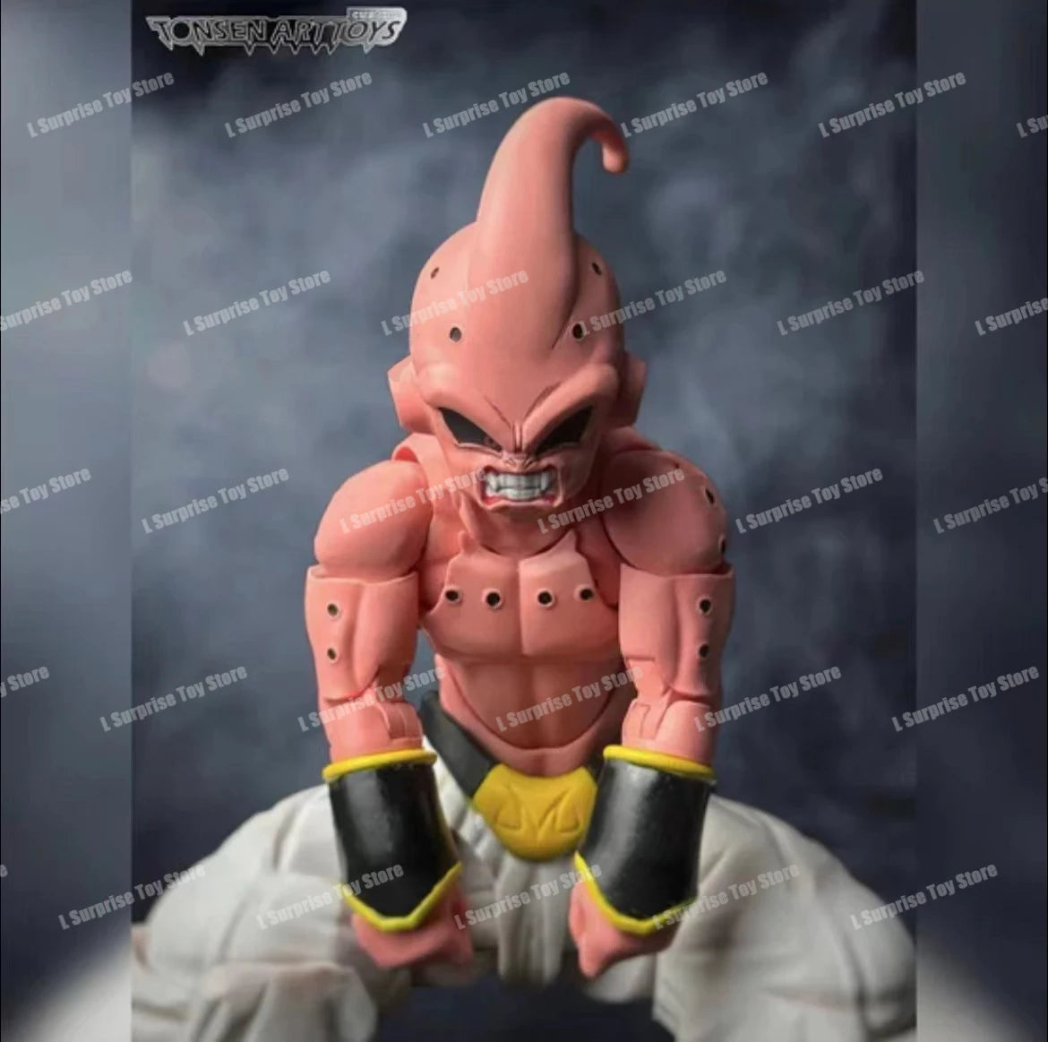 Tonsenarttoys Dragon Ball SHF Adolescent Malevolence Majin Buu Boo Kid Tonsen Arttoys Anime Action Figures Model Collector Toys