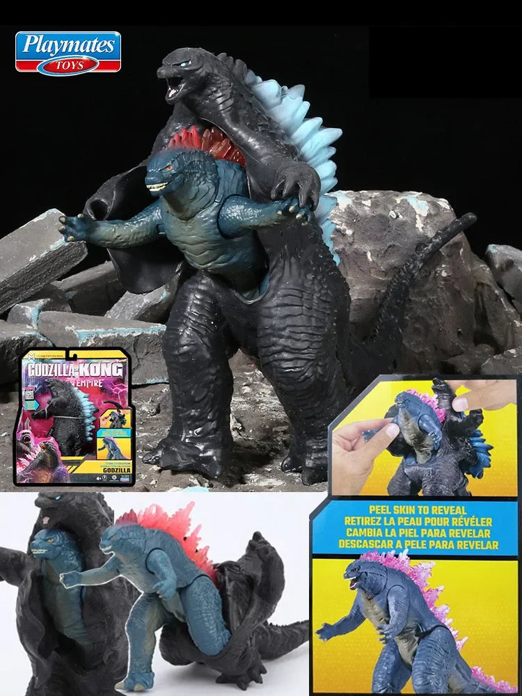 Godzilla Model VS Kong New Empire 2024 Skar King Shimo Titanus Doug Joints Movable Action Figures Collectible Kids Birthday Gift
