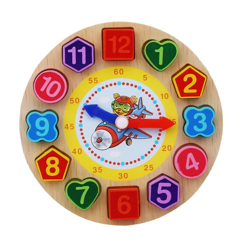Montessori Baby Toy Kids 3D Wooden Ball Hammer Puzzles Early Learning Baby Games Toy Educational Children Birthday New Year Gift