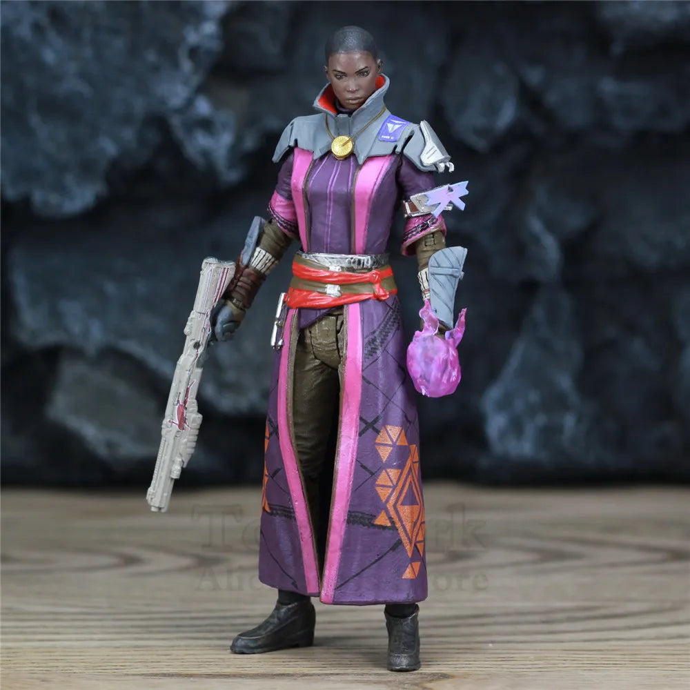 DESTINY 2 Vanguard Mentor COMMANDER ZAVALA CAYDE-6 IKORA REY 7" Action Figure Statue Collectible Bungie Game Doll Toys