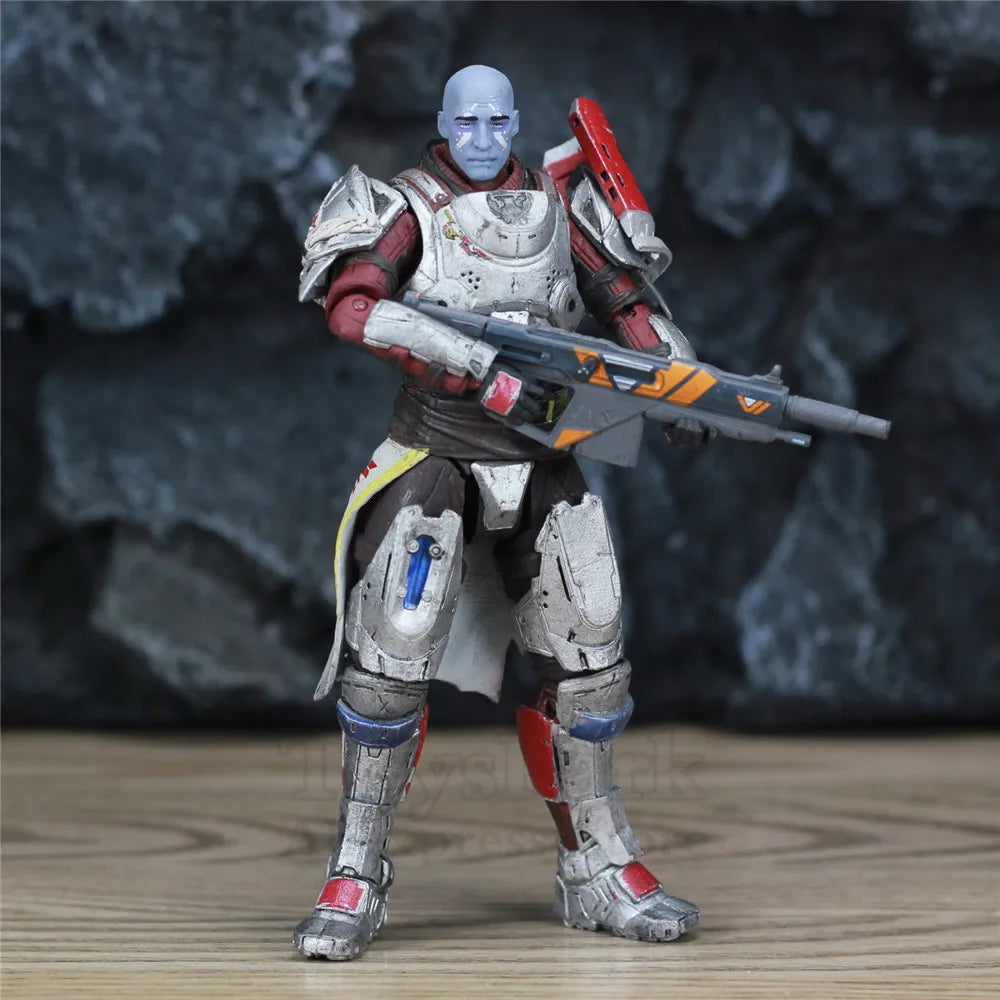 DESTINY 2 Vanguard Mentor COMMANDER ZAVALA CAYDE-6 IKORA REY 7" Action Figure Statue Collectible Bungie Game Doll Toys