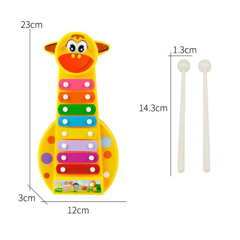 Montessori Baby Toy Kids 3D Wooden Ball Hammer Puzzles Early Learning Baby Games Toy Educational Children Birthday New Year Gift