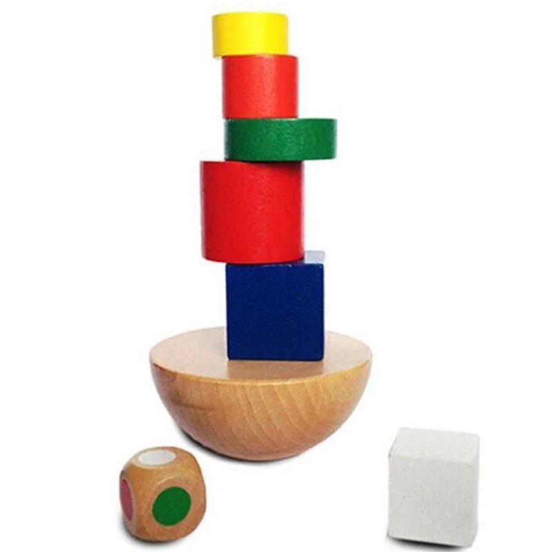 Montessori Baby Toy Kids 3D Wooden Ball Hammer Puzzles Early Learning Baby Games Toy Educational Children Birthday New Year Gift
