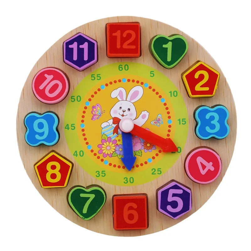 Montessori Baby Toy Kids 3D Wooden Ball Hammer Puzzles Early Learning Baby Games Toy Educational Children Birthday New Year Gift