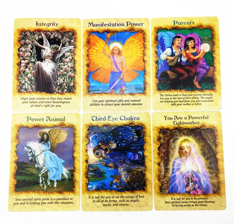 500styles Oracle Tarot Cards Guidance Divination Fate Oracle Party Deck Board Game PDF Instructions