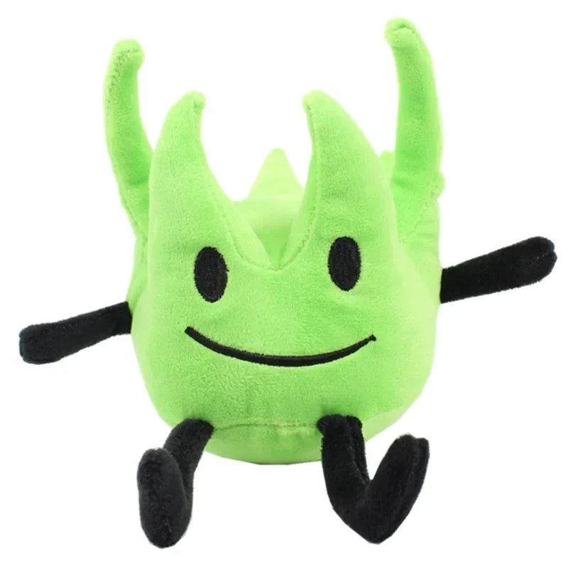 New Arrivial BFDI Plush Toy Battle for Dream Island Stuffed Doll Four X Two Firey Flower Waterdrop Lollipop Soft Kids Fans Gift